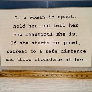 Inspirational Quote Wooden Sign